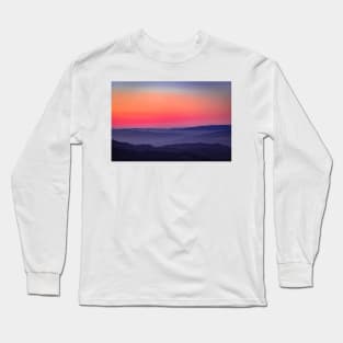 Sunset and mountains Long Sleeve T-Shirt